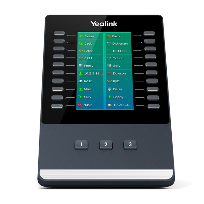 Yealink EXP50 Renkli LCD Genişleme Modülü