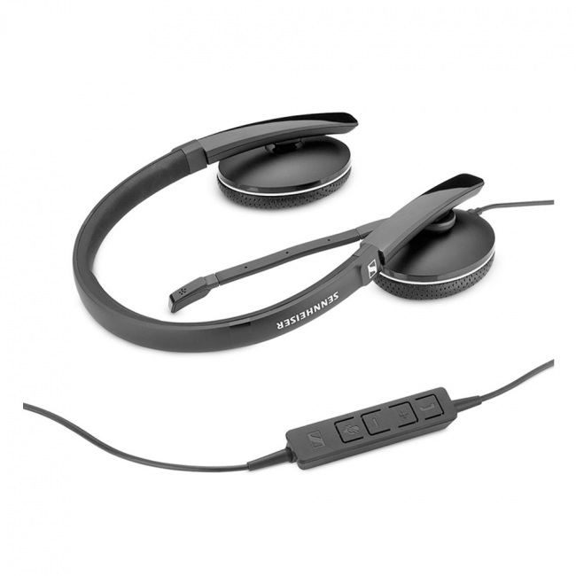 Sennheiser SC 165 USB CTRL Çift Taraflı USB Kablolu UC Kulaklığı  