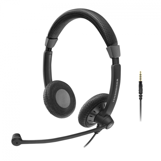 Sennheiser SC 75 Çift Taraflı Taçlı Kablolu Mobil Kulaklığı